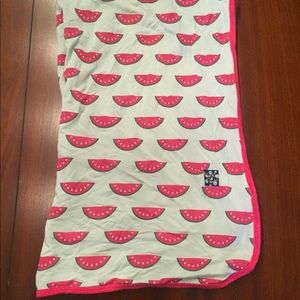 Kickee Pants Watermelon Swaddle Blanket